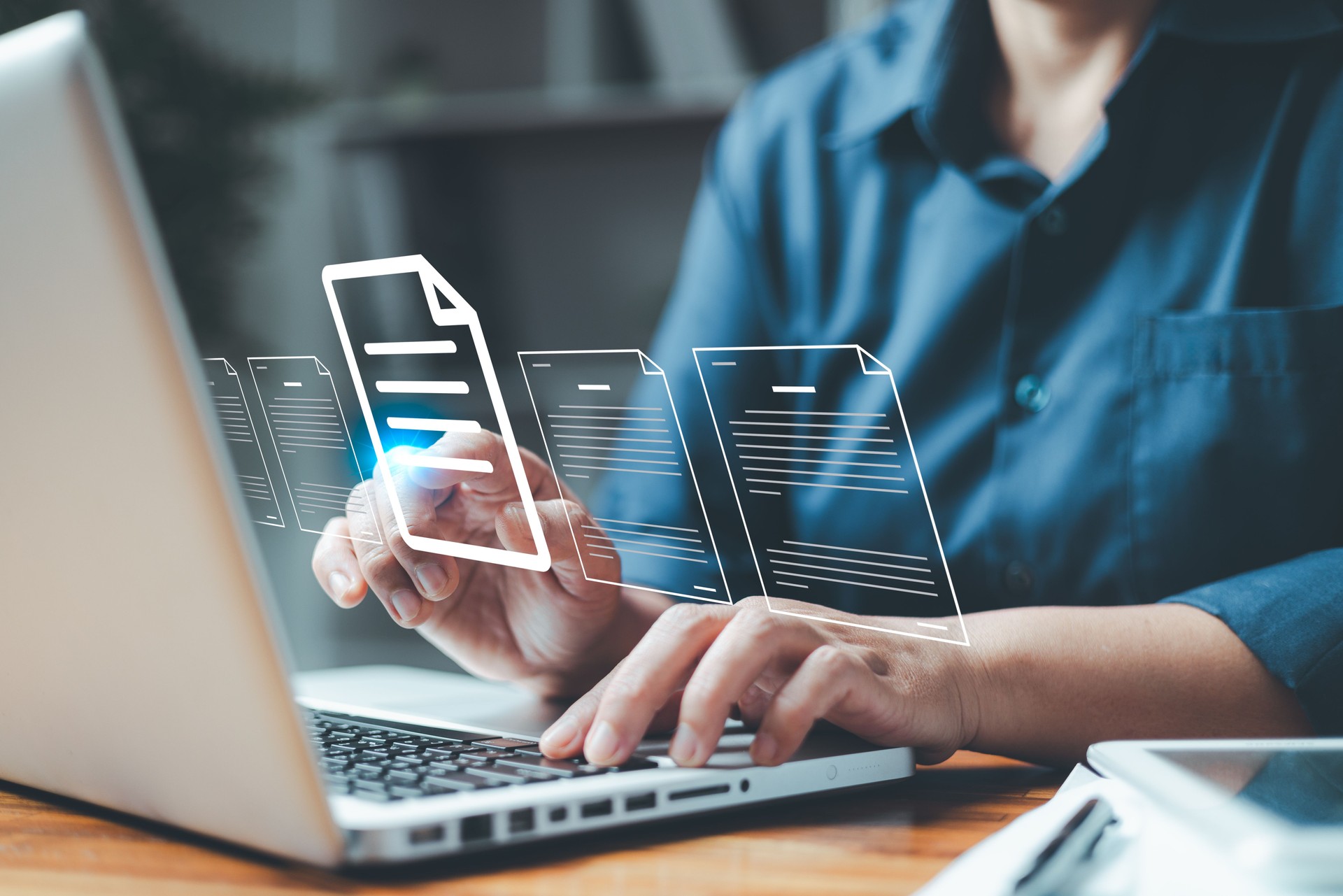 concept, searching and business managing files online document database, efficient archiving and company information datum. Technology digital asset management.
